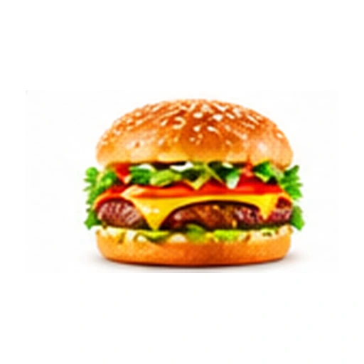 Chicken Cheese Burger at Al Baik Cafe