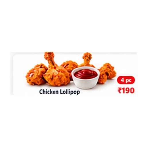 Chicken Lollipop at Al Baik Cafe